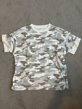 Aerie Oversized Camo Shirt